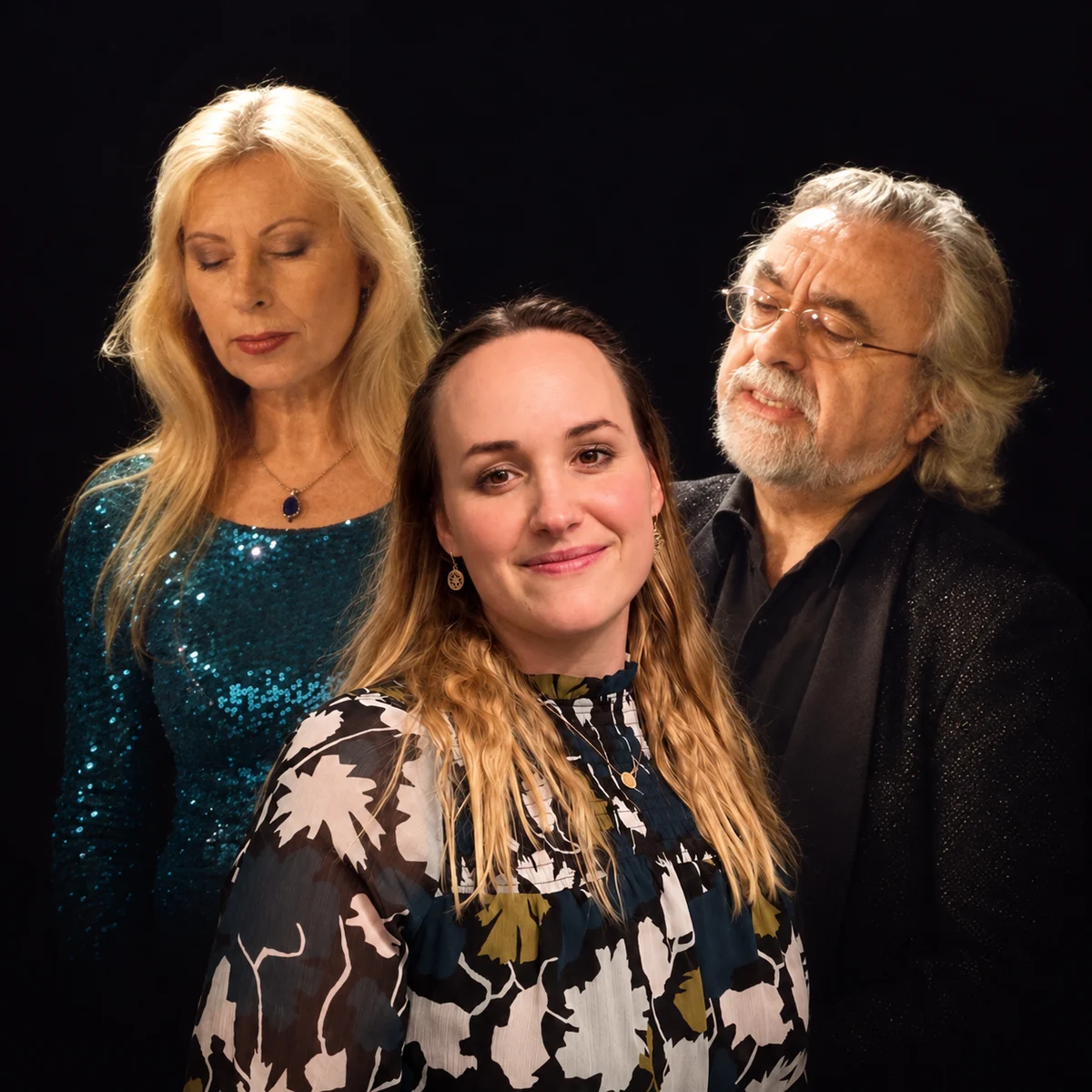 Fotocollage mit Cornelia Bielefeldt, Isabelle Rominger und Nicolas Kemmer